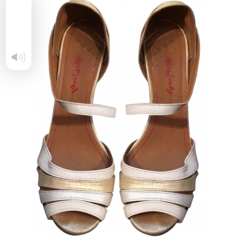 Miss Sixty Cross-over Ankle Strap Open Toe